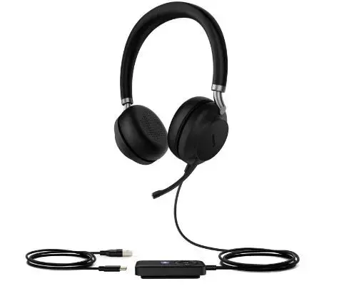 USB Headphones UH38 Blutooth Dual Teams with battery