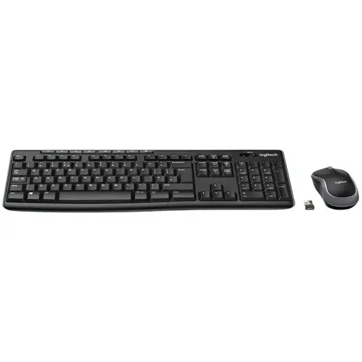 LOGITECH MK270 Wireless Combo - BLACK - ARA