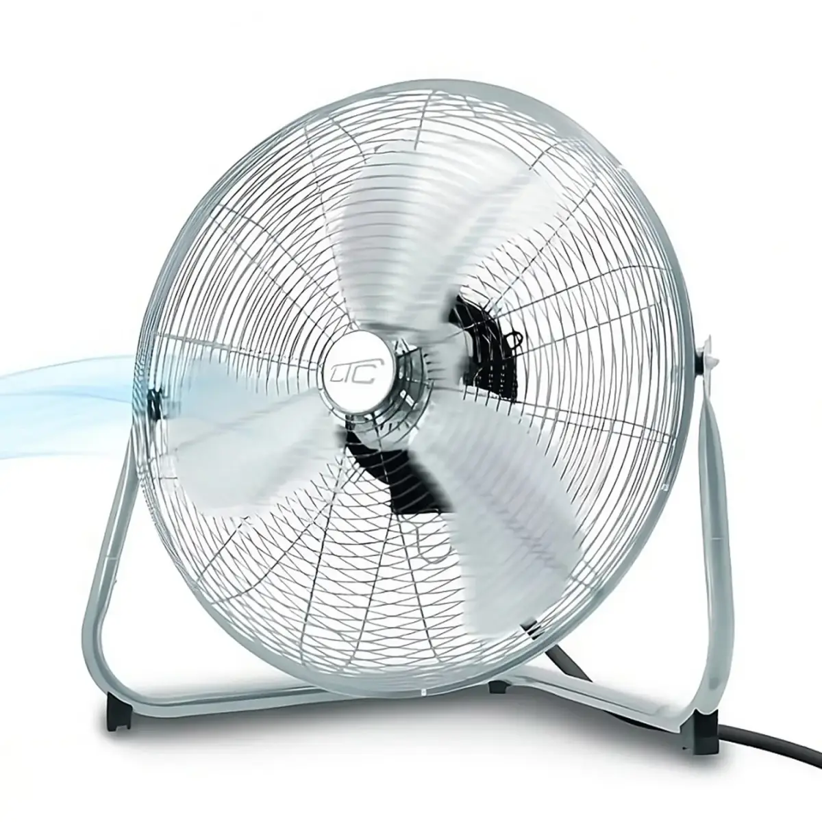 LTC Industrial Floor Fan 20" silver
