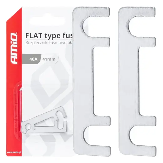 Car FLAT type fuses 41mm 40A AMIO-03490