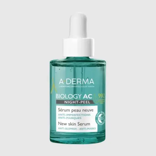 A-Derma Biology AC Night-Peel New Skin Serum 30 Ml