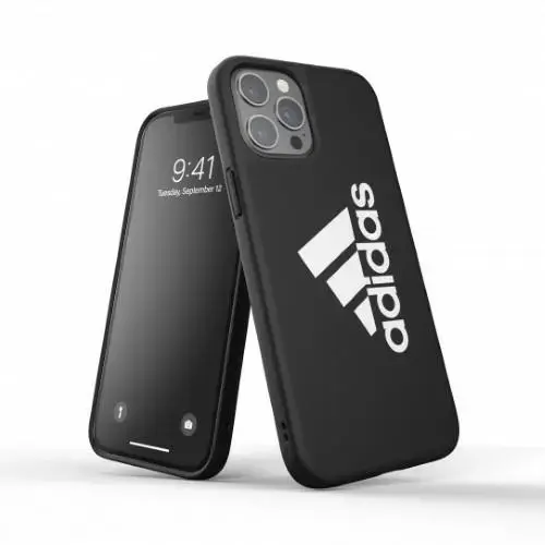 Adidas SP Iconic Sports telefono dėklas, skirtas iPhone 12 Pro Max, juodas