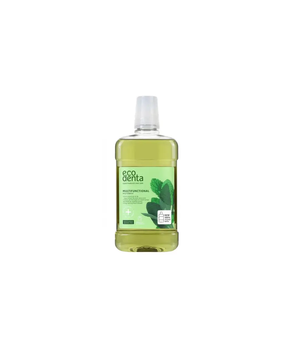 Ecodenta, Mouthwash, Mint, Protective & Antiplaque, 500 ml