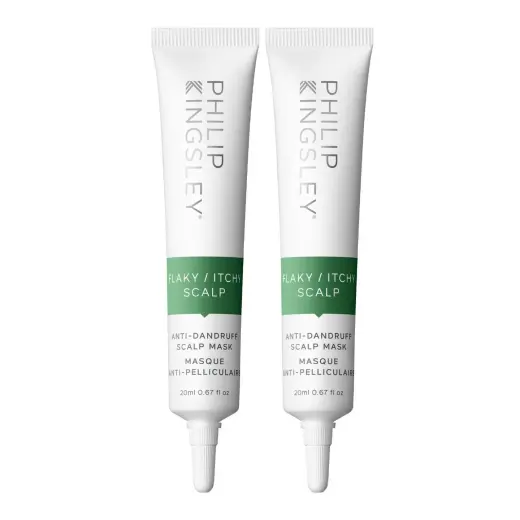 Set Duo, Philip Kingsley, Flaky/Itchy Scalp, Scalp Treatment Cream Mask, Anti-Dandruff, 2 pcs, 20 ml
