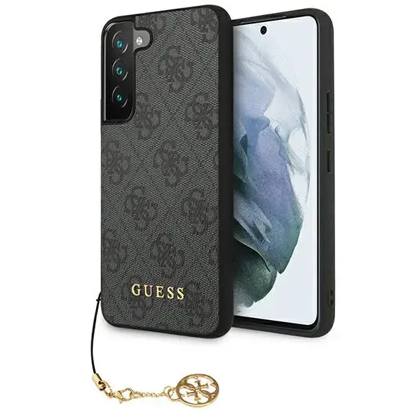 Guess 4G Charms Case for Samsung Galaxy S23+ Grey