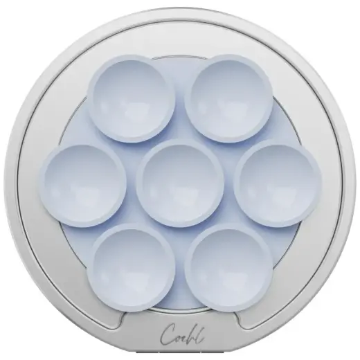 UNIQ Coehl Luna Magnetic Holder with Mirror and Suction Cup blue