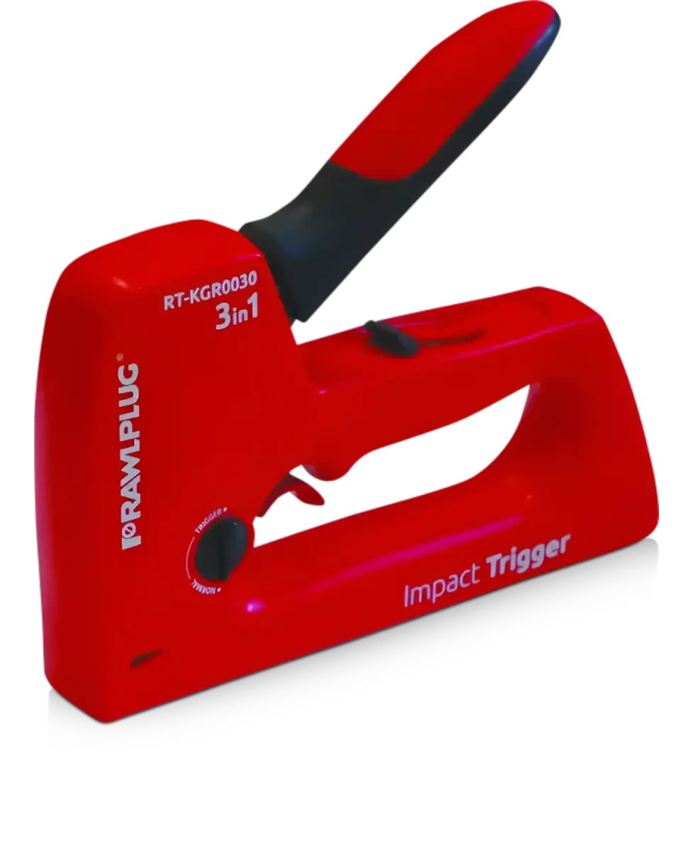 RAWLPLUG Staple gun ABS 3-in-1 for staples RL53 RL8 RL9