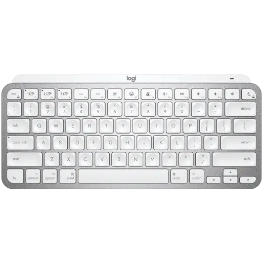 LOGITECH MX Keys Mini For MAC Bluetooth Illuminated Keyboard - PALE GREY - NORDIC