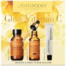 Glow Vitamin C Set - Brightening Skincare Gift Set.