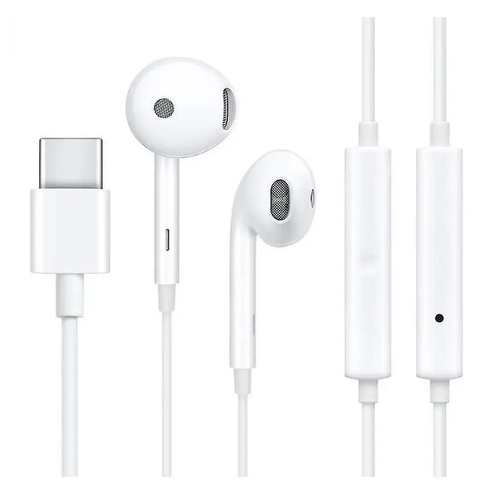 Wire earphones USB C Oppo MH147 bulk white