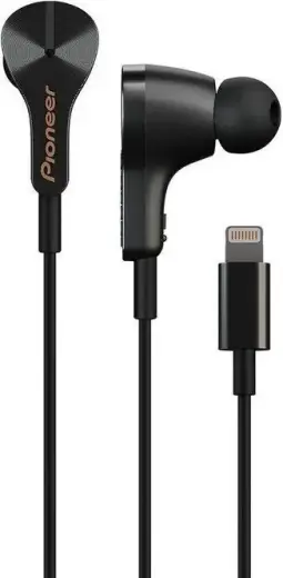Pioneer RAYZ Lightning iPhone Mobile headset with Microphone Black