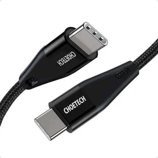 Choetech USB Type C - USB Type C cable Power Delivery 60W 2m black (XCC-1004-BK)