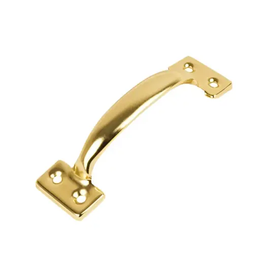 Handle UNB 160 160x47x1.3mm brass