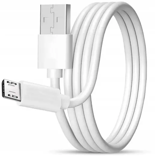 Setty cable USB - microUSB data transfer and charging cable | USB-A to Micro USB | 10W | 1m | white