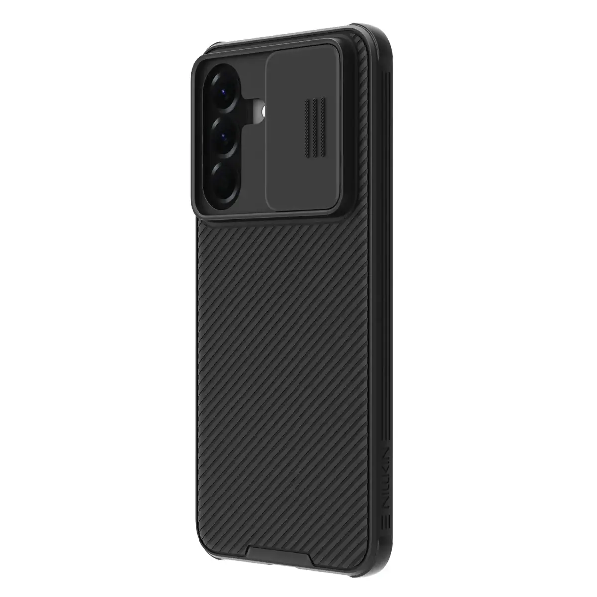 Nillkin CamShield PRO maciņš telefonam Samsung Galaxy A57 (A576) melns (ar kameras aizsargu)