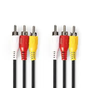 NEDIS Composite Video Cable 3x RCA