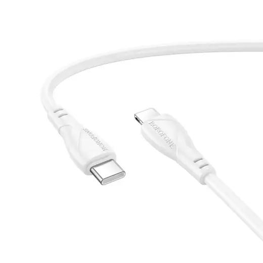 Borofone BX121 Energy data transfer and charging cable | USB-C to USB-C | 60W | 1m | white