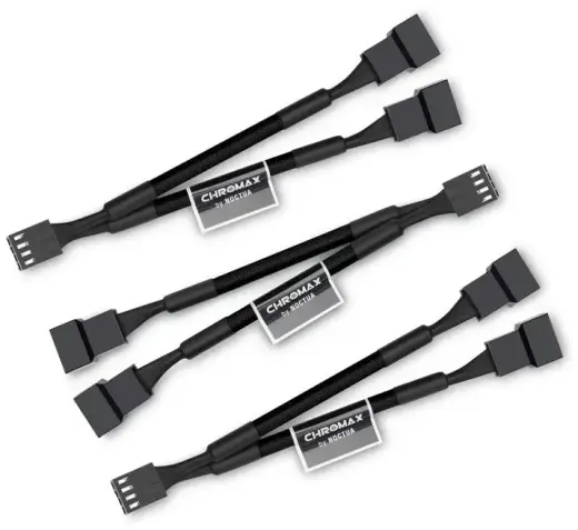 Noctua NA-SYC1 chromax.black Y-Splitterkabelset fur Lufter - sch