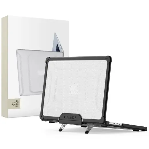 TECH-PROTECT SMARTSHELL PRO MACBOOK PRO 14 M1 / M2 / M3 / M4 / M5 2021-2025 BLACK/CLEAR