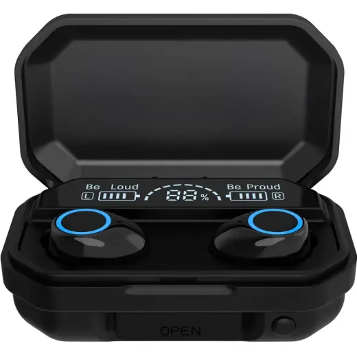 Devia Bluetooth earphones TWS Joy A12 black