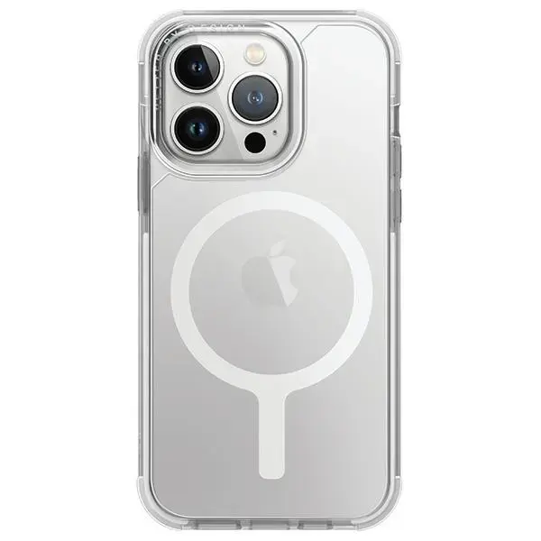 UNIQ etui Combat iPhone 15 Pro 6.1" Magclick Charging biały|blanc white