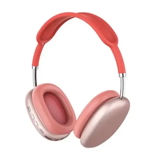 Goodbuy P9 Noise canceling wireless headsets | bluetooth 5.0 | pink