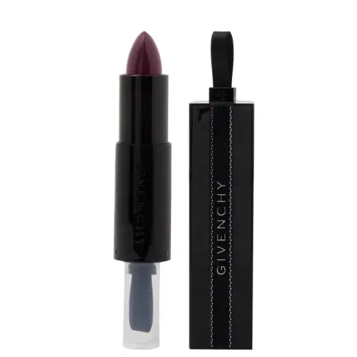 Givenchy, Rouge Interdit, Satin Finish, Cream Lipstick, 07, Purple Fiction, 3.4 g