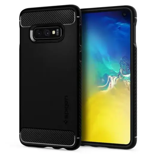 Spigen Rugged Armor Samsung G970 S10e czarny|black matte 609CS25837