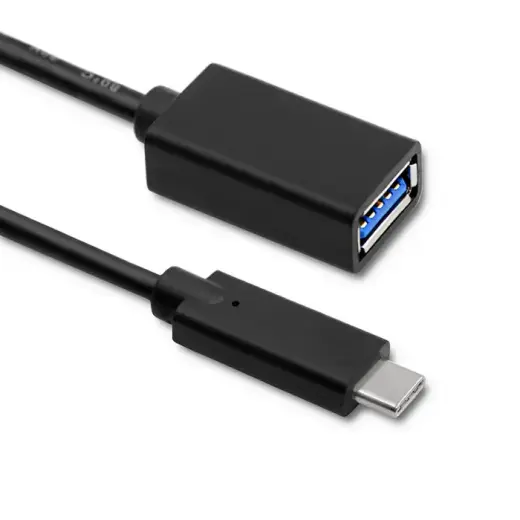 Qoltec datu pārraides un uzlādes vads | USB-C uz USB-A | 0.5m