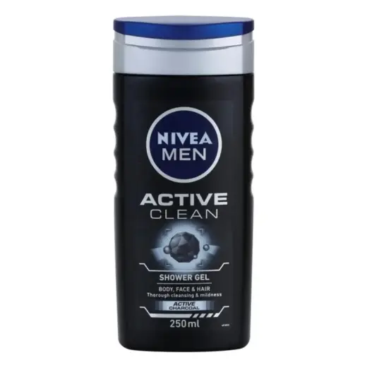 NIVEA MEN Active Clean Shower Gel for Men 250 Ml