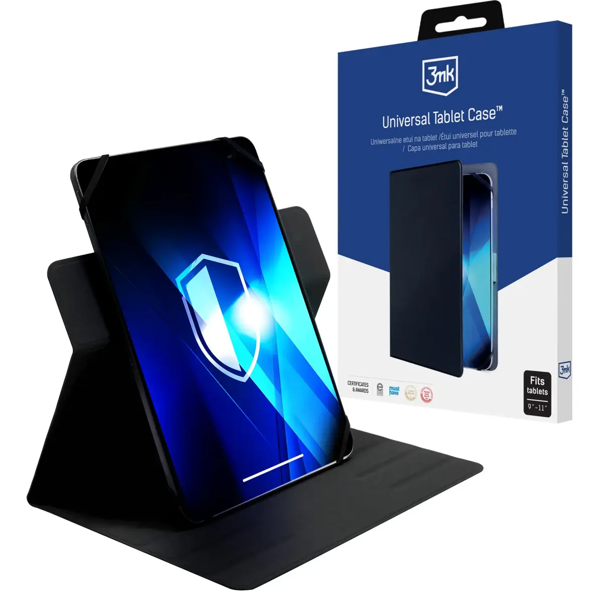 Accessories Black - up to 9-11" 3mk Universal Tablet Case
