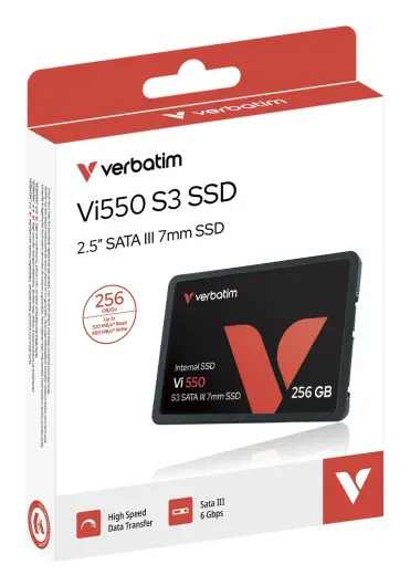 Verbatim 2.5" SSD Vi550 256GB / 49351 Black