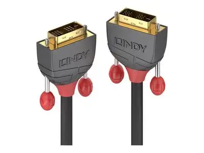 Lindy Anthra Line - DVI cable - DVI-D to DVI-D - 10 m