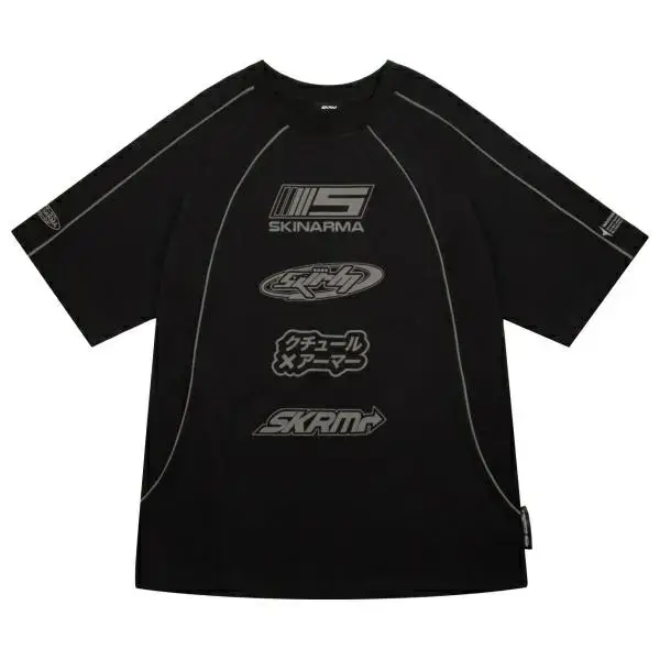 T-shirt Skinarma Delta L black