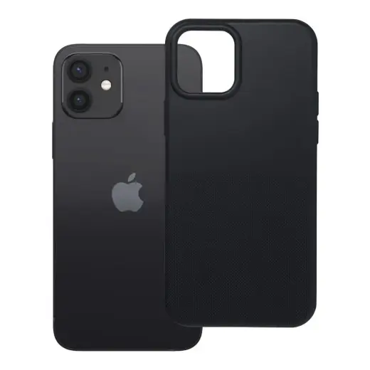 Easy Dual telefono dėklas iPhone 12 juodas