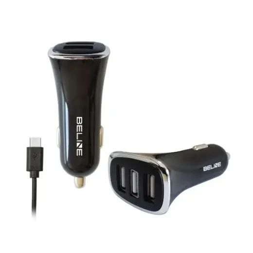 Beline autolaadija | 20W | USB-A, USB-C | must
