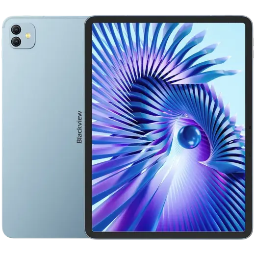 Blackview LINK 8 SET WiFi 12.7-inch 2k+ 2176x1600 90Hz 12GB+256GB MT Helio G100 Octa-core 2.2GHz Cam Front 13MP Rear 16MP 8400mAh Charger Cable Protective glass Case Stylus Mouse Keyboard Android 15 Dawn Blue