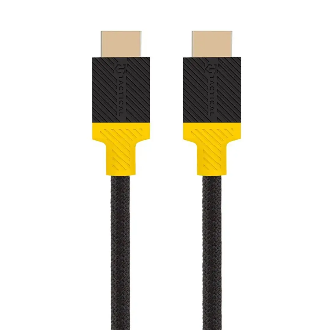 Tactical Webb Space HDMI 2.1 8K 2,1 m melns|dzeltens