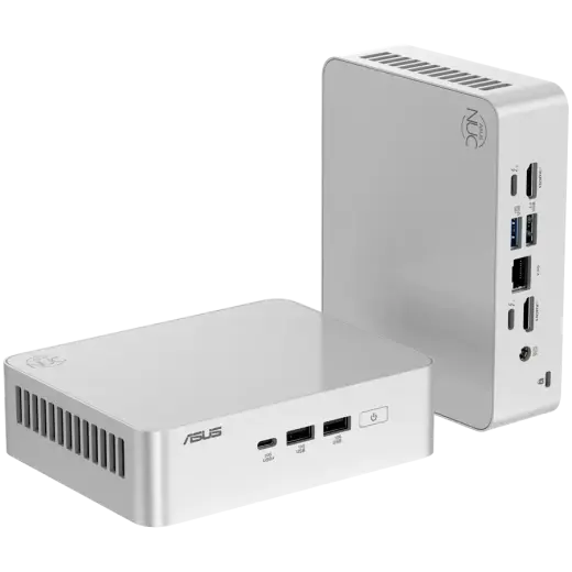 ASUS NUC 15pro+/RNUC15CRSU500002/Intel Ultra 5 225H/Intel Arc graphics/no Storage/no RAM/Intel Wi-Fi 7 BE201/no OS/EU Cord/Kit(L6)/EAN:4711387950234