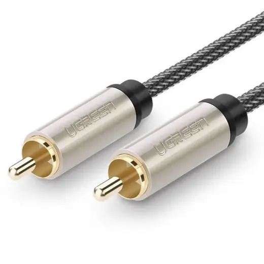 UGREEN AV133 RCA (Cinch) male to male cable - 2m (grey)