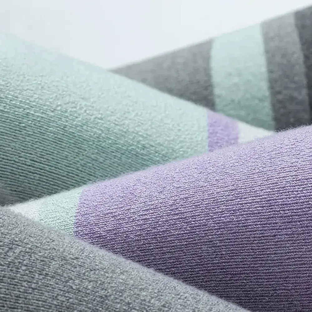 Qunature 037201 ski socks size 37-42 (S/M) - purple-green