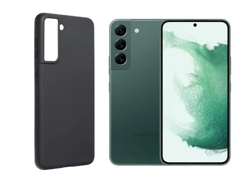 Fusion soft matte silikona aizsargapvalks Samsung S926B Galaxy S24 Plus melns