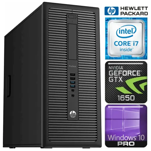 HP 600 G1 MT i7-4790 32GB 960SSD+2TB GTX1650 4GB DVD WIN10PRO|W7P [refurbished]