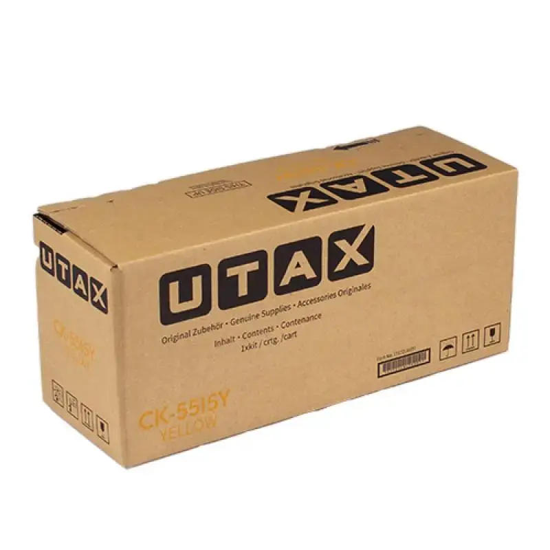 Utax Toner CK-5515 CK5515 Yellow Gelb (1T02ZLAUT0)