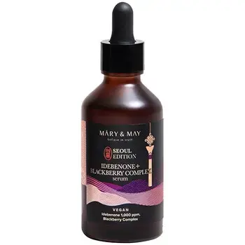 MARY & MAY Idebenone + Blackberry Complex Serum 80ml