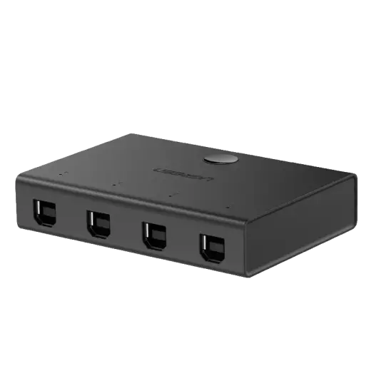 UGREEN Switch Adapter 4in1 USB 2.0 (black)