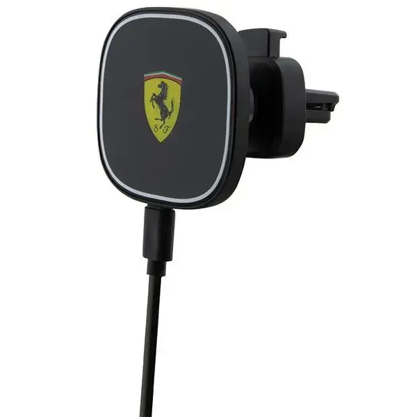 Ferrari ład. indukcyjna FECHMGLK 15W do kratki czarny|black 2023 Collection MagSafe