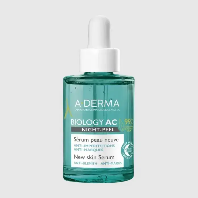 A-Derma Biology AC Night-Peel New Skin Serum 30 Ml
