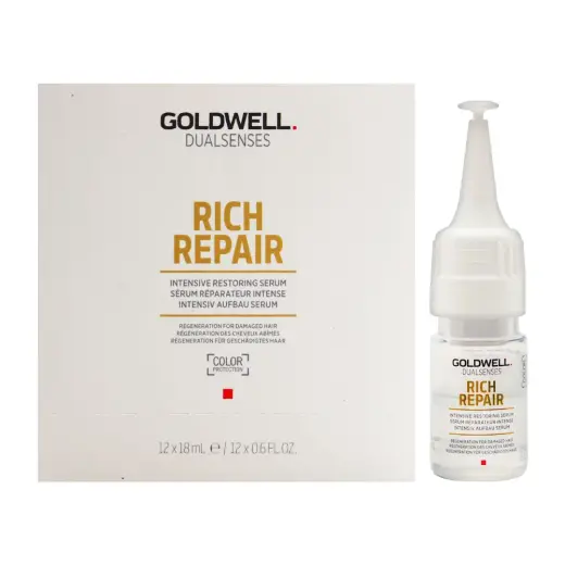 Dual Senses Rich Repair Intensive Restoring Serum (Regeneration for Damaged Hair) - 12x18ml-0.6oz