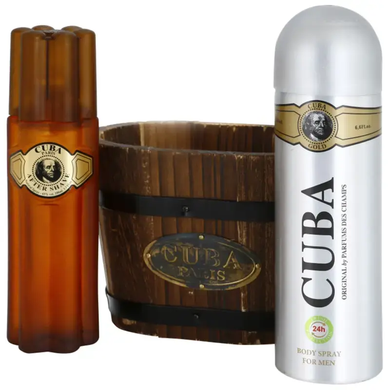 Cuba Cuba Gold Gift Set for Men - 2 Piece